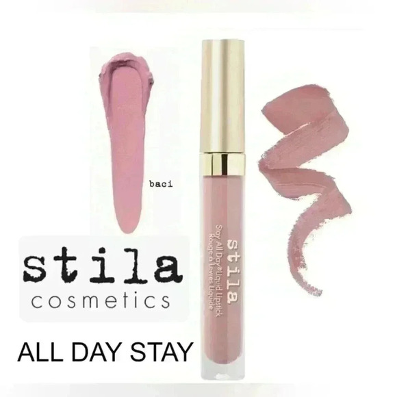 stila Stay All Day Liquid Lipstick, Sheer Matte, "Baci" .05 fl oz / 1.5 … - Picture 1 of 5